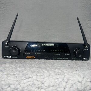 VTG Samson CR277 UHF Dual Channel Wireless Microphone Receiver True Diversity